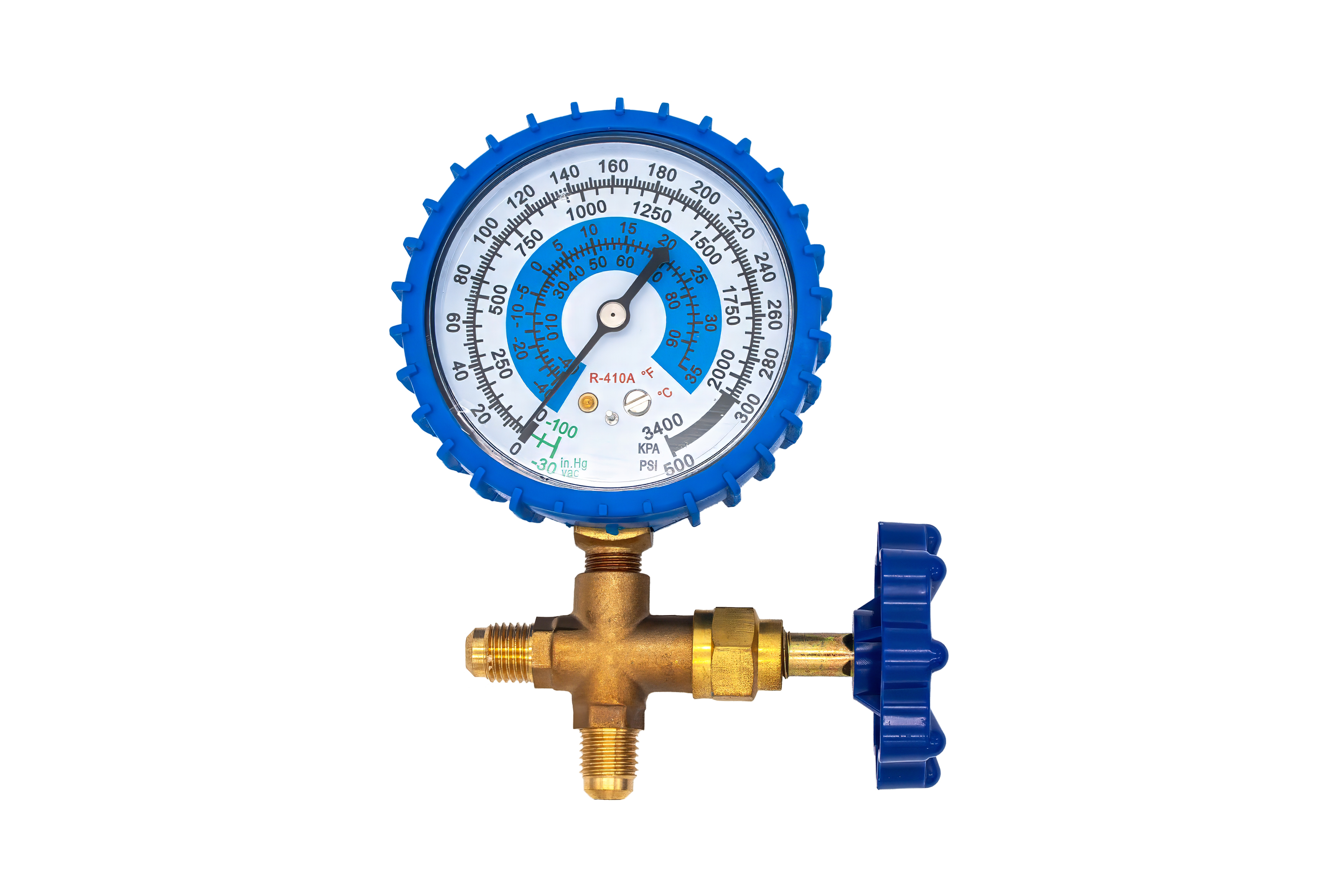 MANIFOLD 1/2 MUÑECO BAJA  R-410 EVERTECH